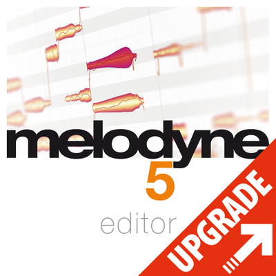 Celemony Melodyne 5 editor UG essential programinės įrangos atnaujinimas