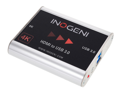 B-Stock, Inogeni 4K HDMI zu USB 3.0 Konverter; 4K HDMI zu USB 3.0 Konverter; HDMI-Aufnahme auf USB 3.0; Direct Show-kompatibel, UVC-konform;