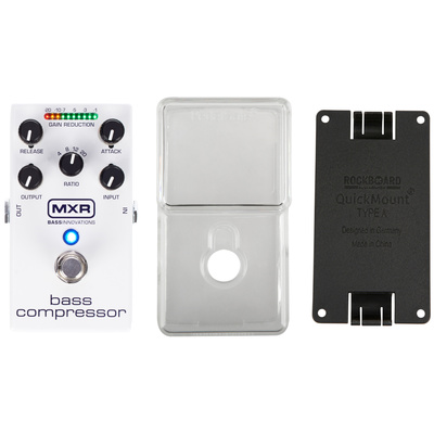 MXR Bass Comp Bundle PS A1 RB boso pedalas