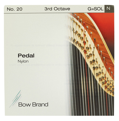 Bow Brand Pedal Artist Nylon 3rd G No.20 pedalinių arfų styga
