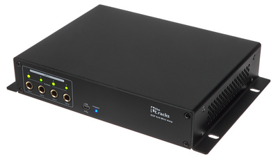 the t.racks DSP 4x4 Mini Amp garsiakalbių valdymo sistema