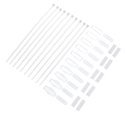 the sssnake Cable Label Holder Set Small kabelių laikiklių rinkinys