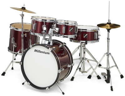 Millenium Focus Junior akustinių būgnų komplektas Red
