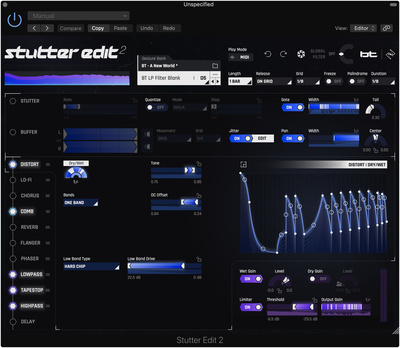 iZotope Stutter Edit 2 EDU mokomoji programinė įranga
