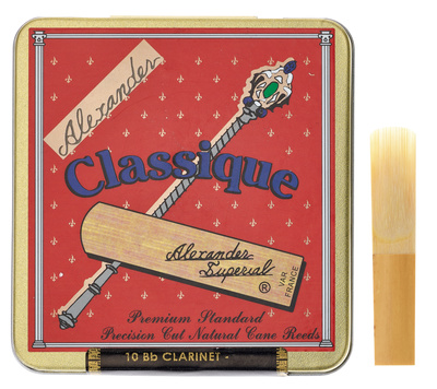 Alexander Reeds Classique German Clarinet 1.5 vokiškas Bb klarneto liežuvėlis