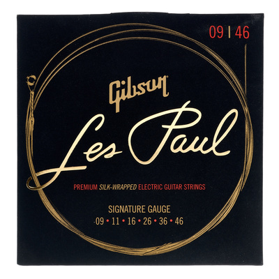 Gibson Les Paul Premium Signature elektrinės gitaros stygos 009