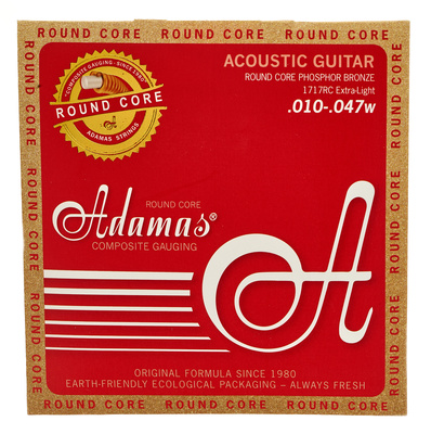 Adamas 1717RC Round Core stygų komplektas akustinei gitarai