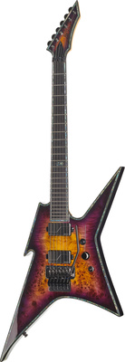 B-Stock, B.C. Rich Ironbird Extreme Exotic mit Floyd Rose, Rechtshand Version, 6-Saiter E-Gitarre, 64,77 cm (25,5"") Mensur, Neck-Through