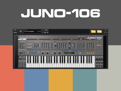 Roland Cloud JUNO-106 virtualus instrumentas