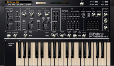 Roland Cloud SH-2 virtualus instrumentas