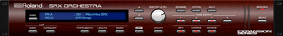 Roland Cloud SRX Orchestra virtualūs instrumentai ir samplai
