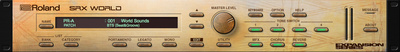 Roland Cloud SRX World virtualus instrumentas  