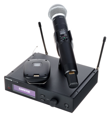 Shure SLXD124E/85 K59 belaidis mikrofonas su rankiniu mikrofonu