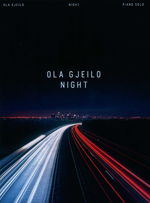 Chester Music Ola Gjeilo Night fortepijono dainų knyga