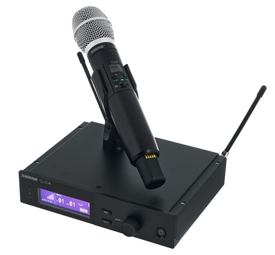 Shure SLXD24E/SM86 L56 belaidis rankinis mikrofonas