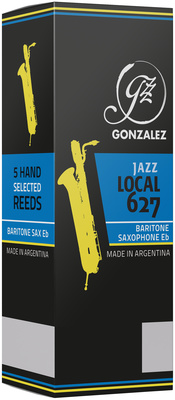 Gonzalez Local 627 Baritone Sax 1.5 baritono saksofono liežuvėlis