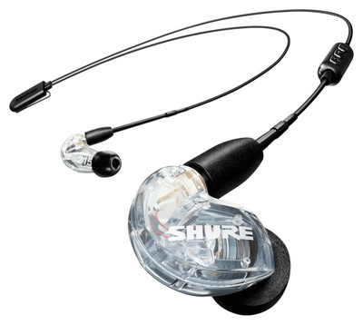 B-Stock, Shure SE215-CL BT2, dynamischer In-Ear-Ohrhörer mit RMCE- BT2 Bluetooth Kabel, Kabel mit Fernbedienung und Mikrofon, 1-Wege Hörer, Sound