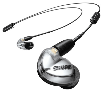 B-Stock, Shure SE425-V BT2, dynamischer In-Ear-Ohrhörer mit RMCE- BT2 Bluetooth Kabel, Kabel mit Fernbedienung und Mikrofon, 2-Wege Hörer,