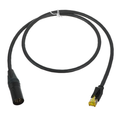 Sommer Cable CAT7 XLRm adapteris 1m juodas