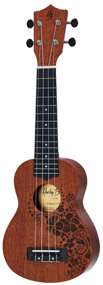 Harley Benton Kahuna-S Flower sopraninė ukulelė