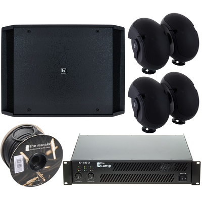 EV Evid Pub Bundle Black įmonių ir restoranų garso sistema