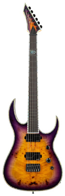 B-Stock, B.C. Rich Shredzilla Extreme Exotic mit Hipshot Bridge, 6-Saiter E-Gitarre, 64,77 cm (25,5"") Mensur, Neck-Through Konstruktion, Mahagoni
