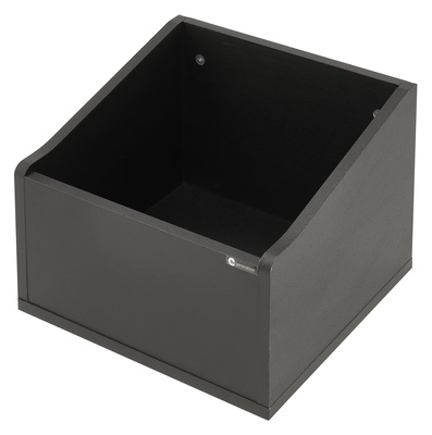 Fun Generation Vinyl Shelf One Top Black patefono priedas