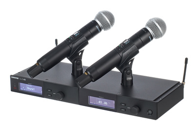 Shure SLXD24DE/SM58 L56 belaidis mikrofonas su rankiniu mikrofonu