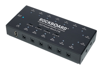 Rockboard ISO Power Block V16 gitarų efektų maitinimo šaltinis