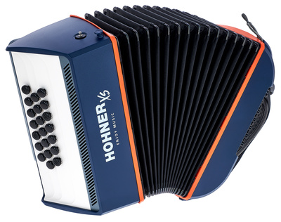 Hohner XS Accordion Button mėlyna akordeonas  