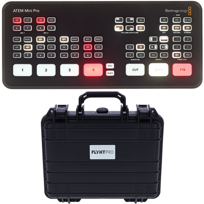 Blackmagic Design ATEM Mini Pro Bundle vaizdo ir AV mikšeriai