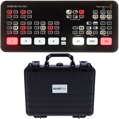 Blackmagic Design ATEM Mini Pro ISO vaizdo ir AV mikšerių komplektas