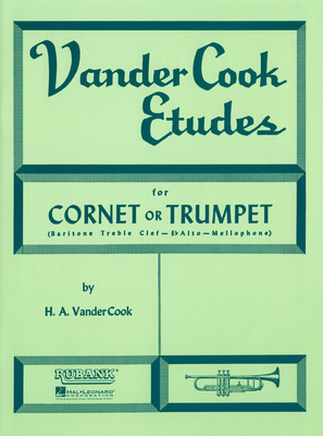 Rubank Publications Vandercook EtudesTrumpet trimitų literatūra
