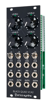 Erica Synths Black Quad VCA V2 VCA modulis