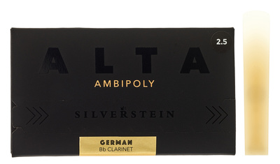 Silverstein German Bb-Clarinet 2.5 vokiški Bb klarneto liežuvėliai