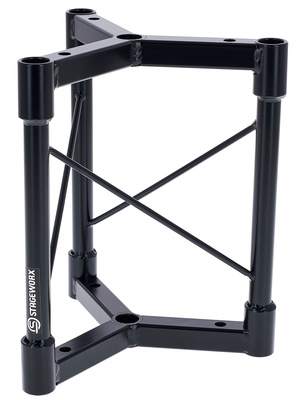Stageworx Deco Truss 25 cm black dekoratyvinė sija