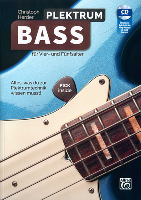 Alfred Music Publishing Plektrum-Bass bosinės gitaros mokomoji literatūra
