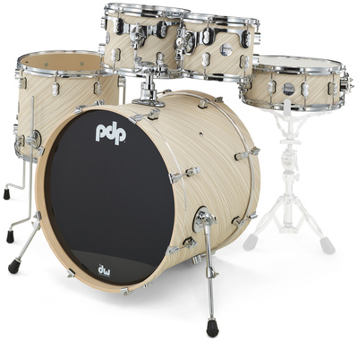 DW PDP CM5 Standard Twisted Ivory būgnų korpusų komplektas
