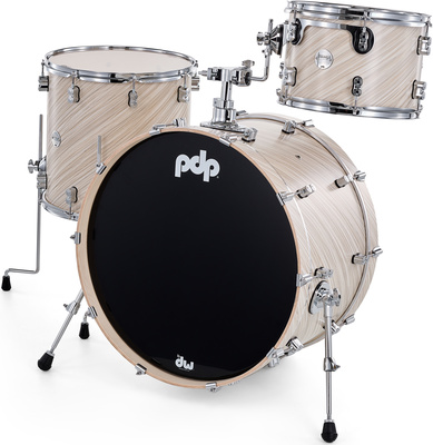 DW PDP CM Rock Twisted Ivory būgnų korpusų komplektas