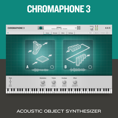 Applied Acoustics Systems Chromaphone 3 virtualus instrumentas  