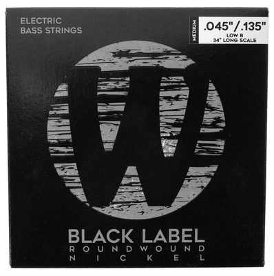 Warwick 41301 M 5B Black Label elektrinės bosinės gitaros stygos