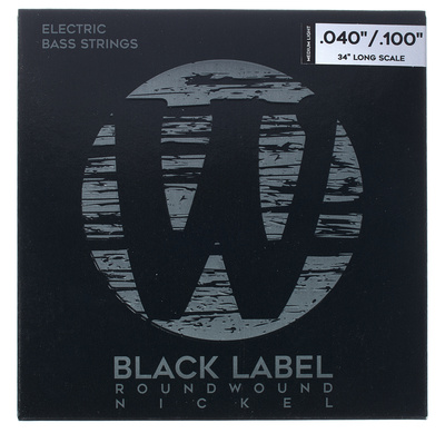 Warwick 41210 ML 4 Black Label elektrinės bosinės gitaros stygos