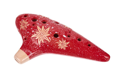 Thomann 12H Ocarina C3 Edelweis red okarina