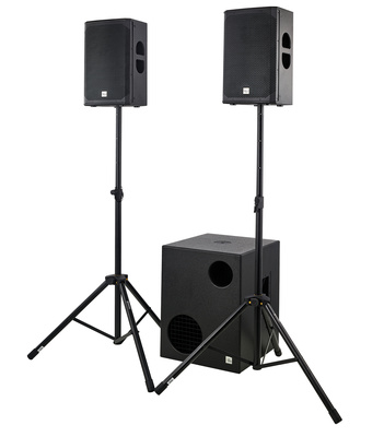 the box DSX DJ Basis Bundle garso komplektas