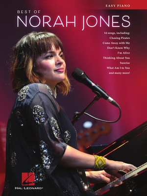 Hal Leonard Best Of Norah Jones Piano dainų knyga fortepijonui