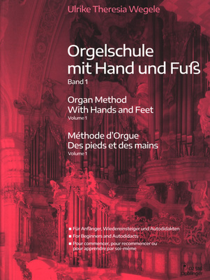 Doblinger Musikverlag Orgelschule mit Hand und Fuß 1 vargonų mokomoji literatūra