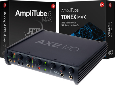 IK Multimedia AXE I/O+AmpliTube5+Tonex MAX USB garso sąsaja  