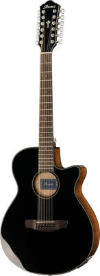 Ibanez AEG5012-BKH dvylikastygė akustinė gitara