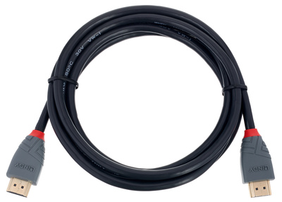 Lindy HDMI Cable Anthra Line 2m video laidas