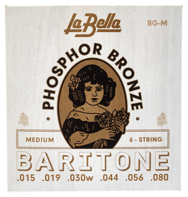 La Bella BG-M Phosphor Bronze baritono stygos  